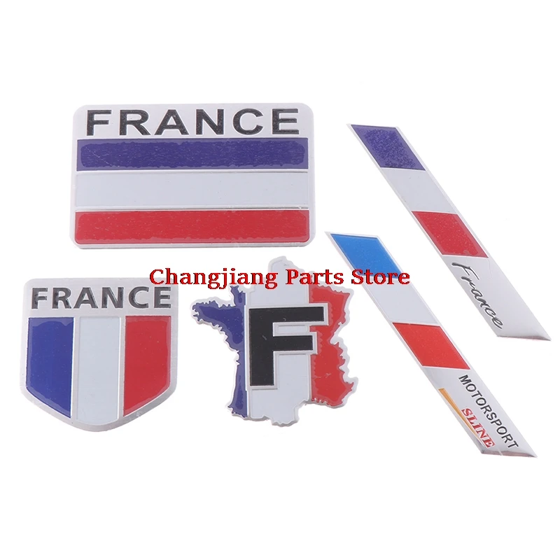 Горячая Распродажа Стайлинг автомобиля 3D эмблема французского флага