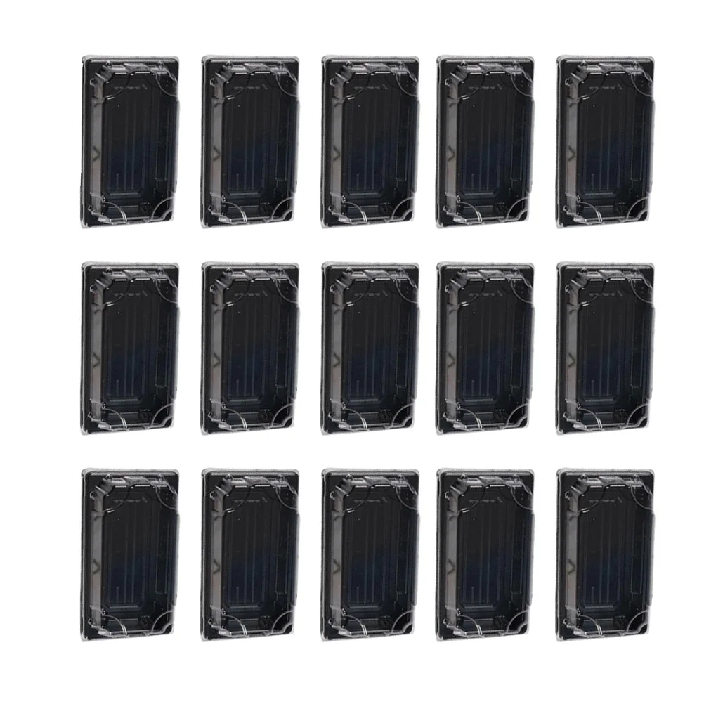 

100PCS Disposable Sushi Packing Box Fruit Cake Carry Out Container Take Out Boxes (Black)