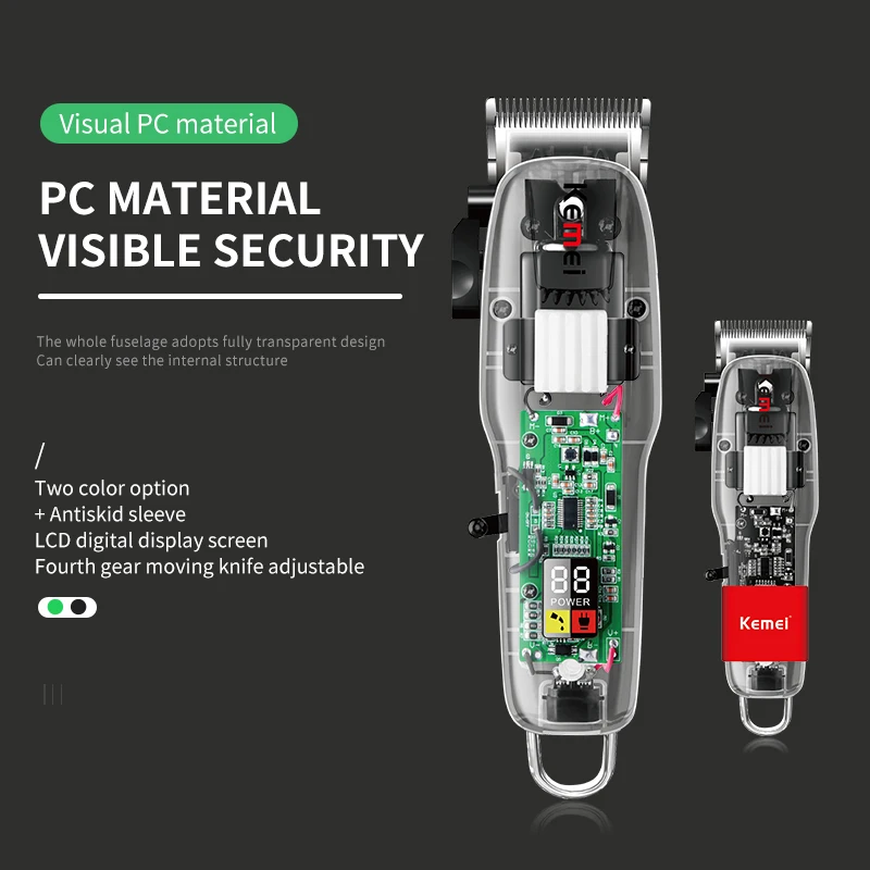 Электрическая машинка для стрижки волос KemeiNG108 перезаряжаемый регулируемый
