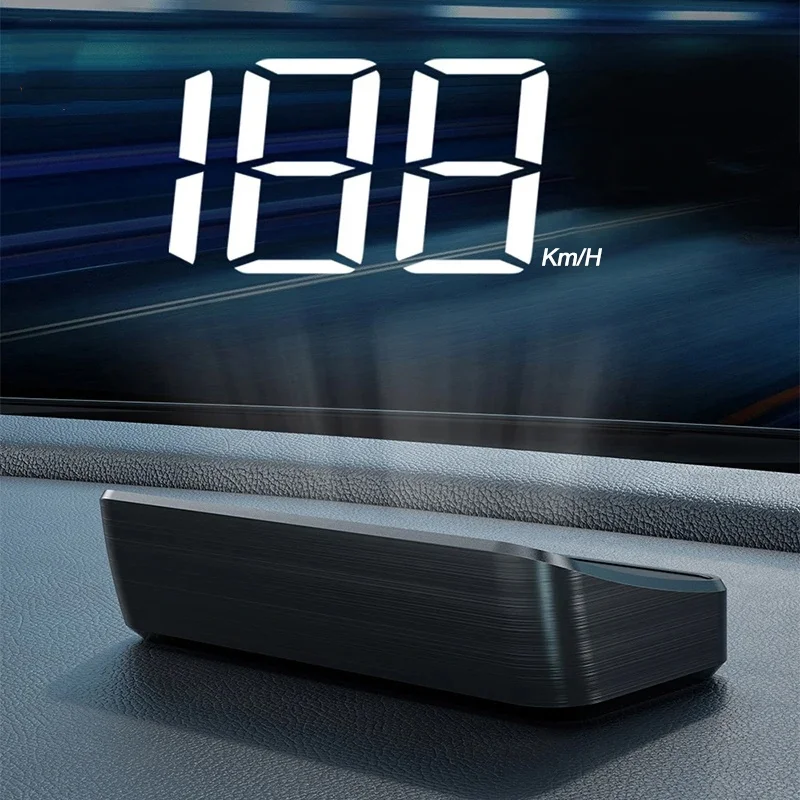 

Xiaomi автомобильный спидометр HUD проекционный дисплей цифровой измеритель скорости проектор на лобовом стекле транспортные средства грузовик электроника аксессуары