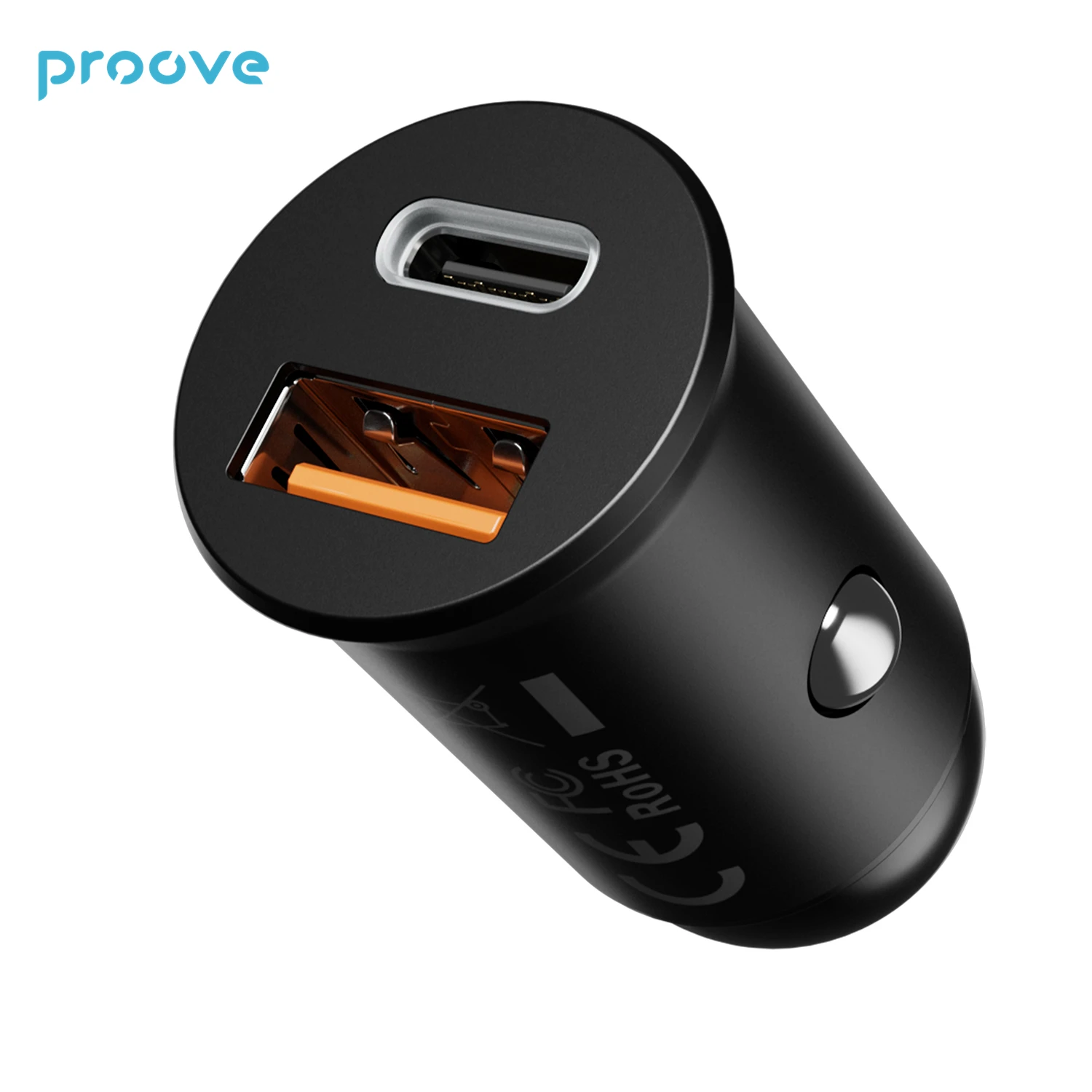 Компактная Быстрая зарядка USB Type-C мощностью 20 Вт от Proove