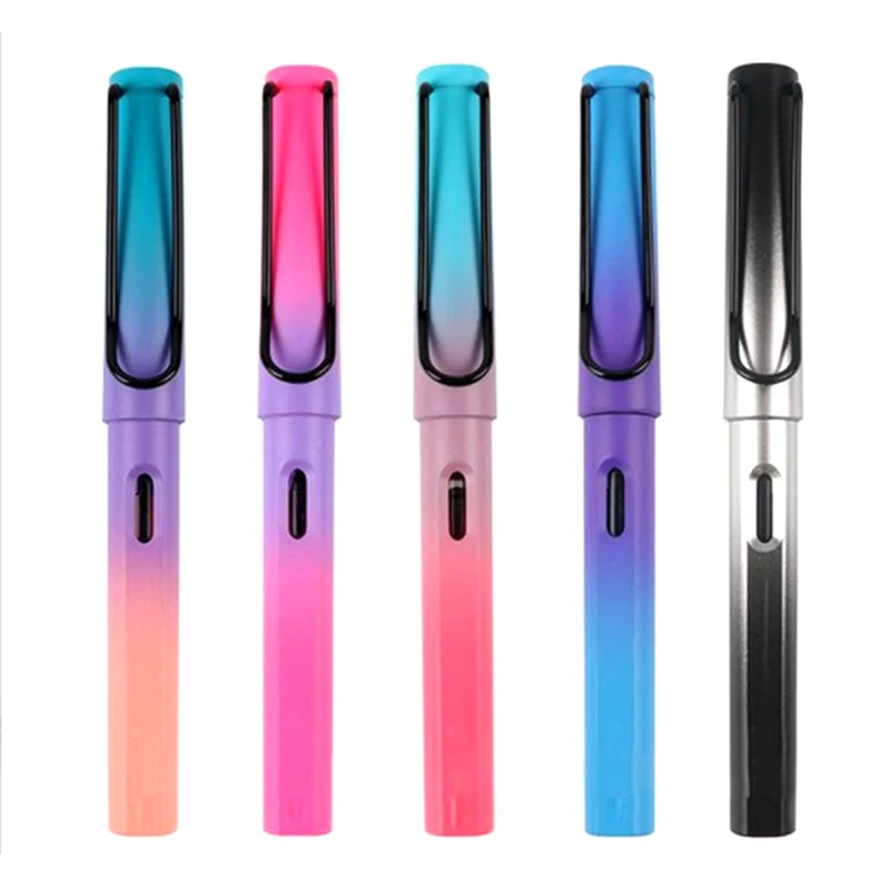 

Fountain Pen Fashion Popular Plastic Colorful Classic Business Gift Ink Pens Pens for Writing School Supplies Fountain Pen