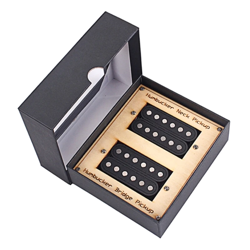 

A5KC Double Coil Neck Bridge Guitar Pickup Set for Electric Guitar Beginner Guitarist