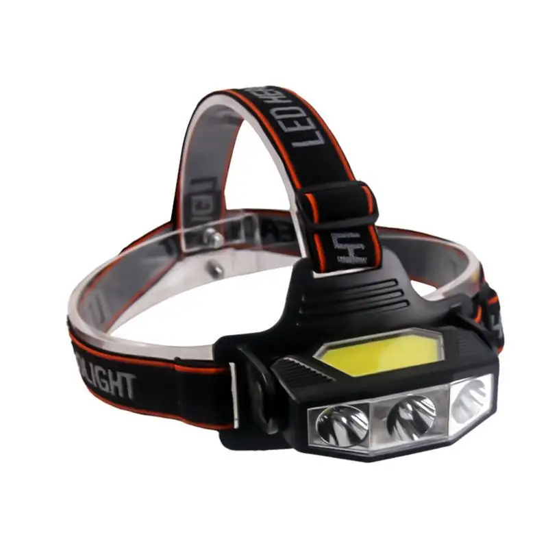 

LED Rechargeable Headlamp Headlamps For Adults Waterproof USB Head Flashlight Long Standby Headlight For Camping Cycling