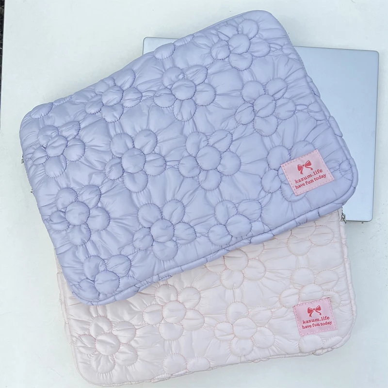 Чехол для ноутбука с 3D цветами Macbook Lenovo Thinkbook HP DELL компьютера защитная сумка