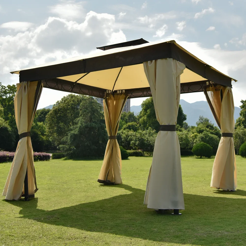 

Gazebo Canopy Soft Top Outdoor Patio Gazebo Tent Garden Canopy for Your Yard, Patio, Garden, Outdoor or Party