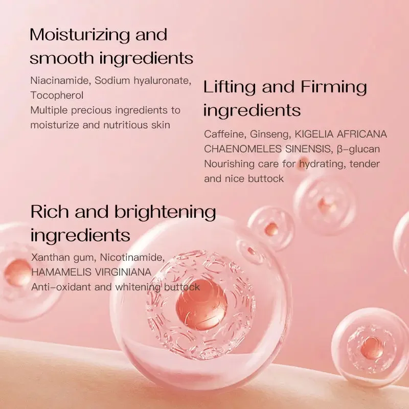 Натуральный крем для увеличения ягодиц эффективный подтягивающий ягодицы груди