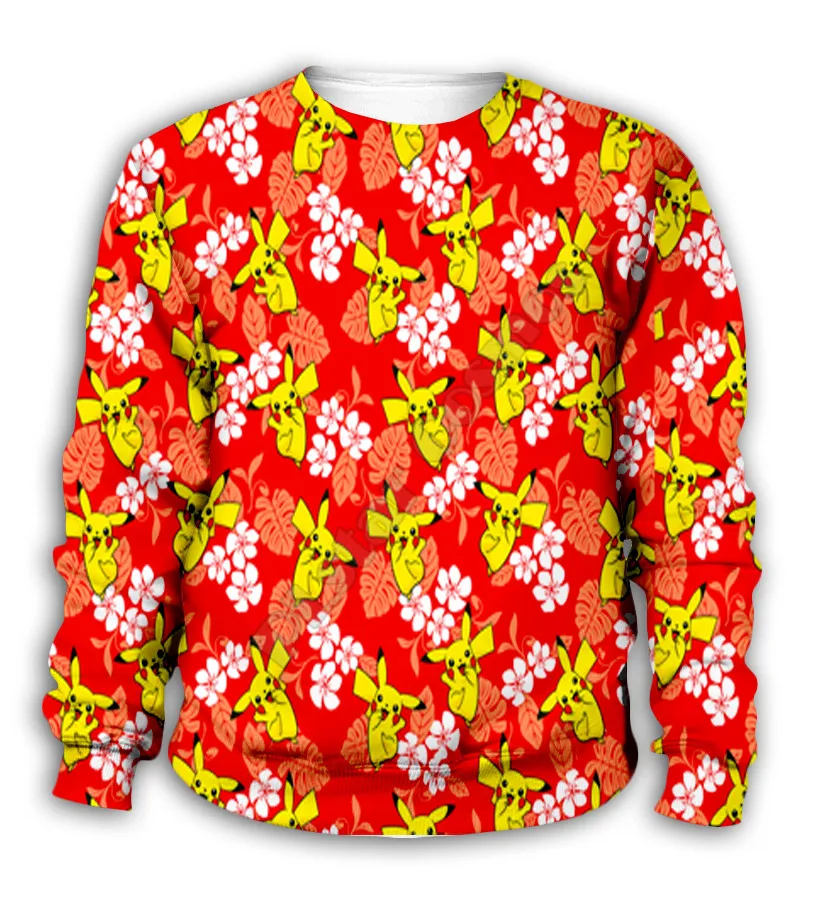 Funny Cartoon 3d printed Hoodies family suit tshirt zipper Pullover Kids Suit Sweatshirt Tracksuit/Pants 09