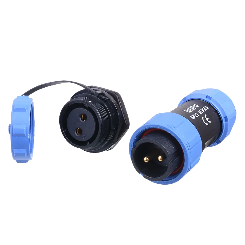 Водонепроницаемый соединитель WEIPU SP21 SP2110/P SP2112/S IP68, стыковочный винт 2 3 4 5 6 7 8 9 12 15pin, сварочный паяльный кабель, штепсельная вилка