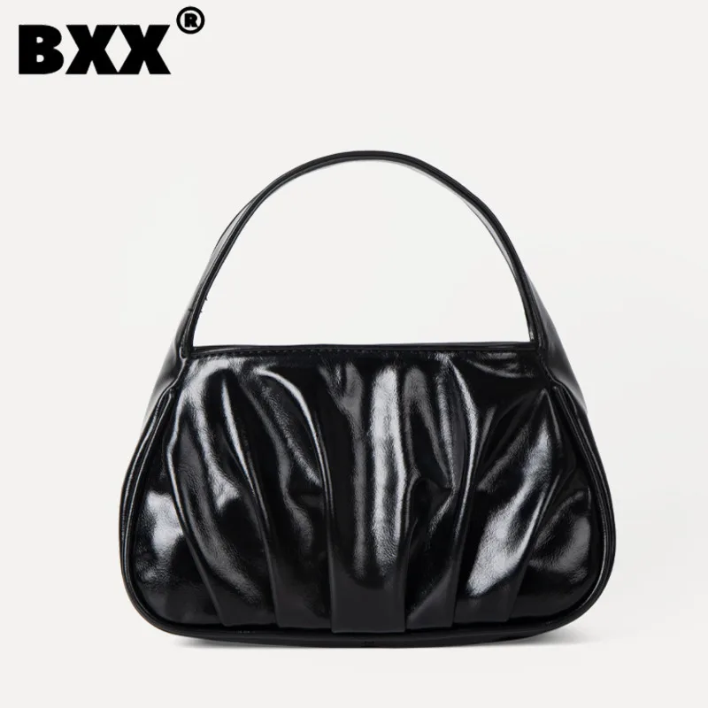 

[BXX] Popular Pleated Small Cloud Bag 2023 Women's Fashion Versatile New Macaron Color Crossbody Single Shoulder Packages 8CY530