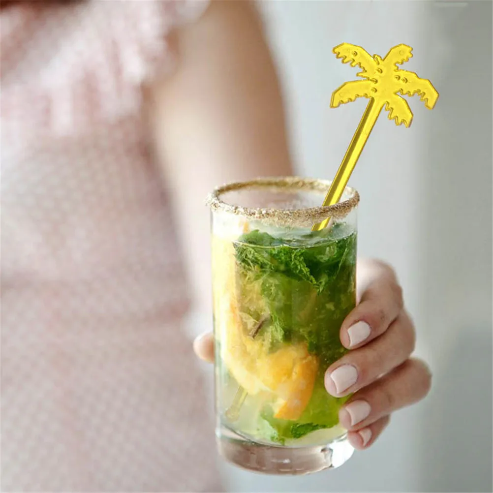 50 шт. 17 8 см кокосовое дерево Коктейльные Палочки