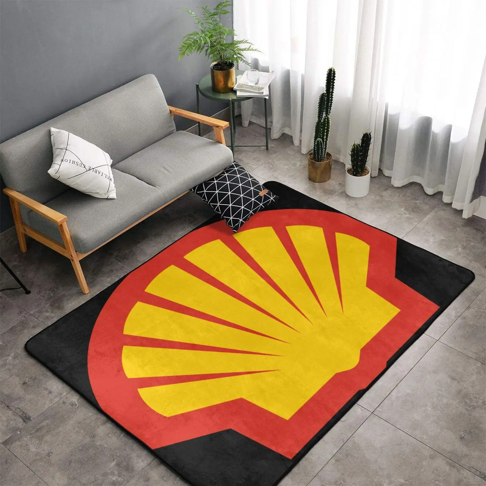 

Коврик для ног в спальне для мужчин и мальчиков, с изображением ракушки 1525