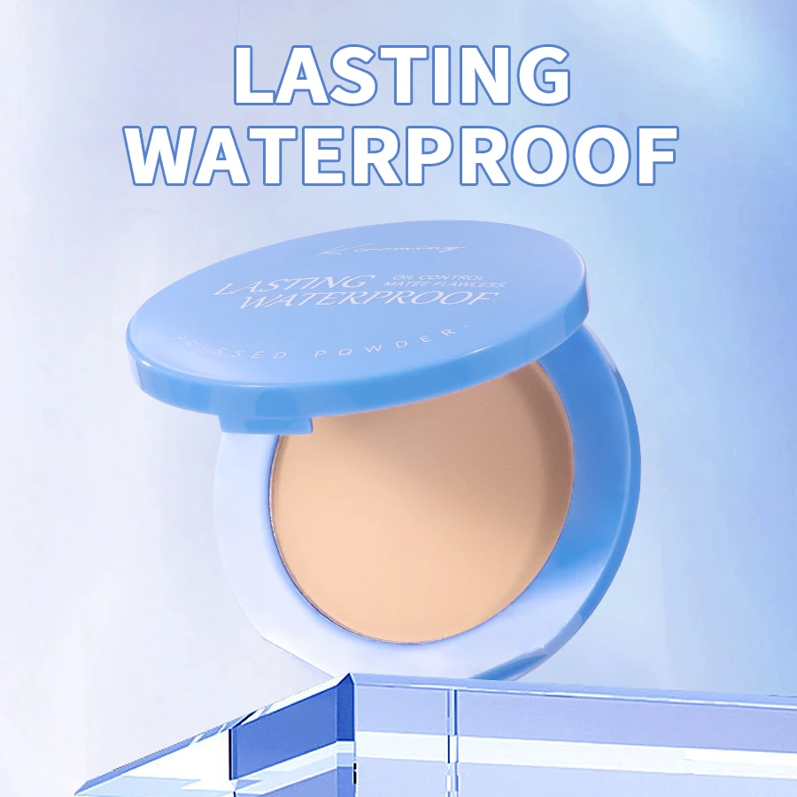 Kirrming Matte Perfection Прессованная пудра Oil Control для лица водостойкая долговечная