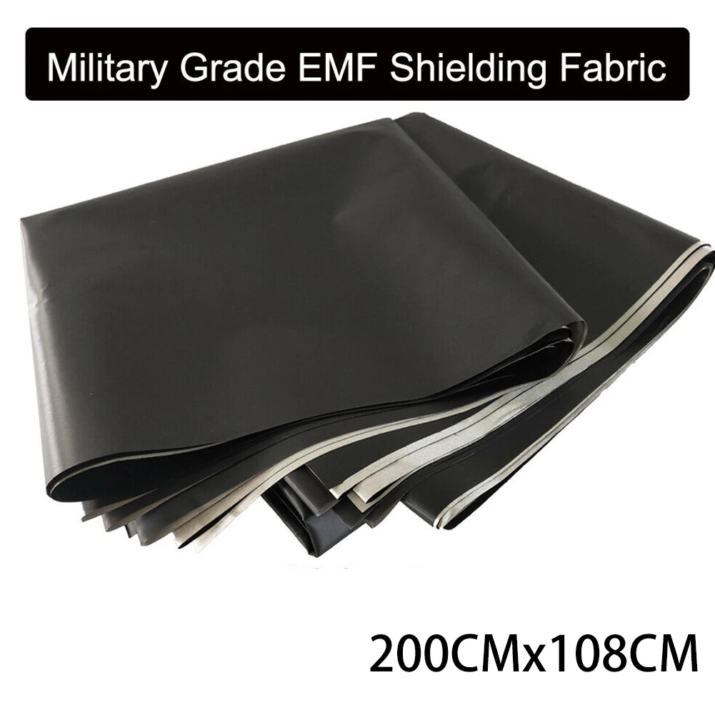 

1PCS EMF Shielding Fabric Military Grade Anti Radiation Protection Faraday Fabric For High Electromagnetic Shielding