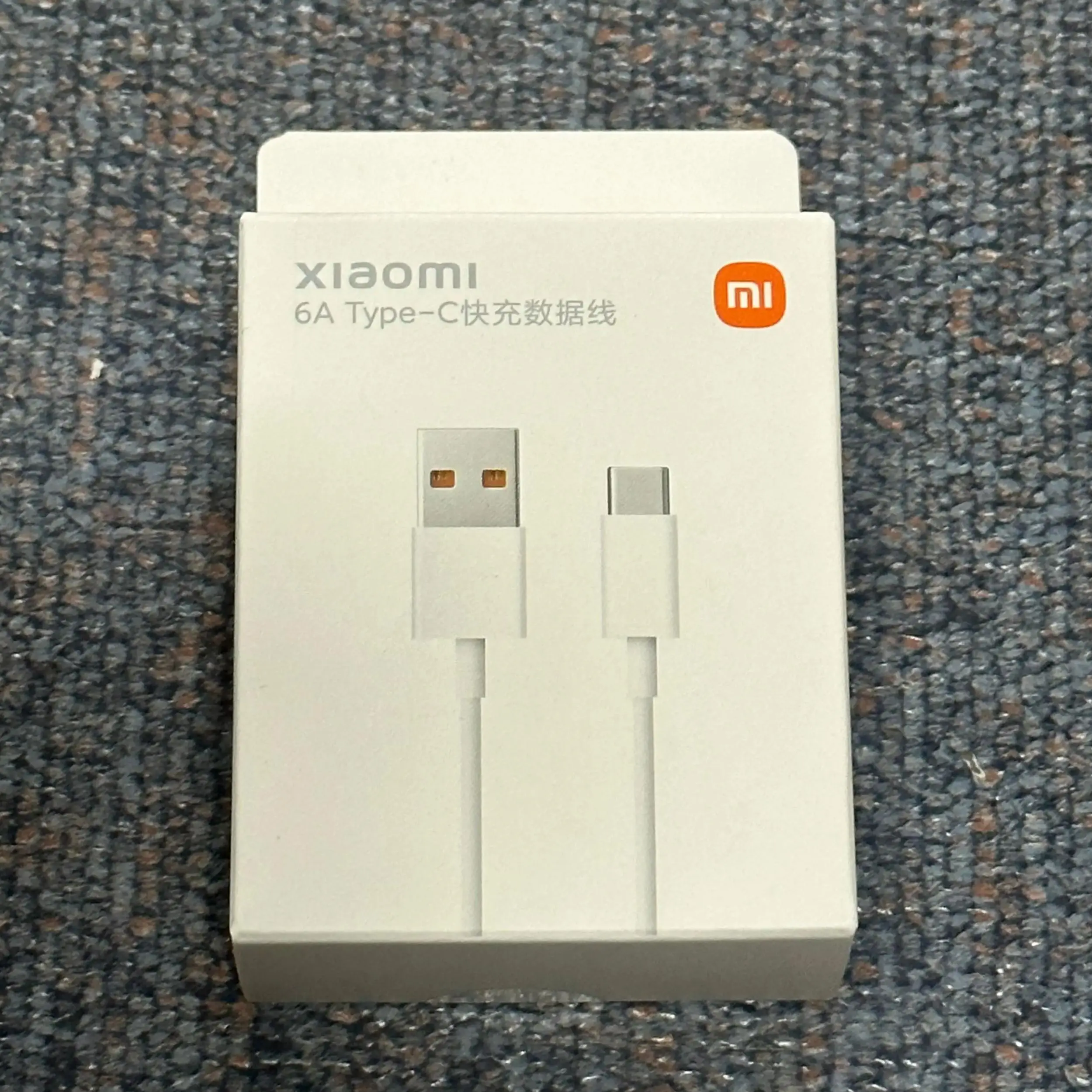 Кабель для быстрой зарядки и передачи данных Xiaomi 6A Type-C