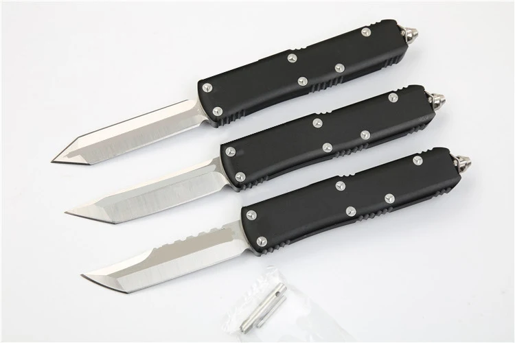 High Quality Outdoor Camping Tactical Knife D2 Blade Aluminum Handle Hunting Survival Portable Pocket Knives EDC Tool