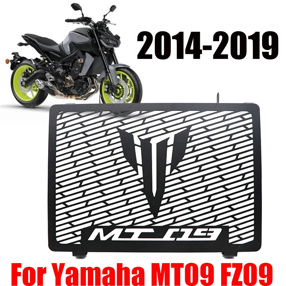 For YAMAHA MT09 MT-09 FZ-09 FZ09 2014-2019 MT-09 Tracer 900 Motorcycle Accessories Radiator Grille Guard Grill Cover Protector