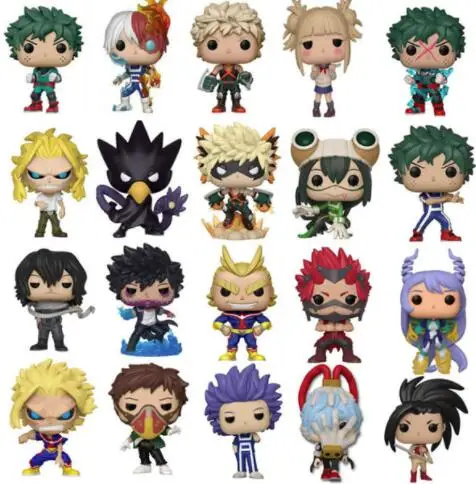 Anime My Hero Academia Midoriya Izuku Deku in Onesie All Might Kurogiri  Shigaraki Tomura Vinyl Figure Toys