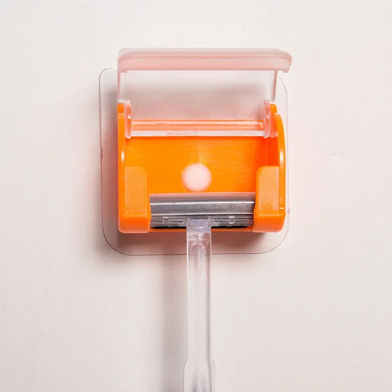 Настенный держатель для бритвы лезвий присоски