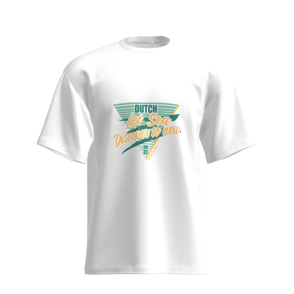 

Модный мужской Летний принт с коротким рукавом