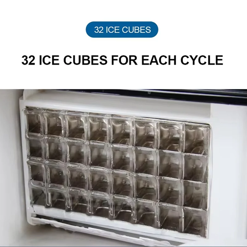 Машина для производства льда в форме кубика небольшой генератор машина кубиков