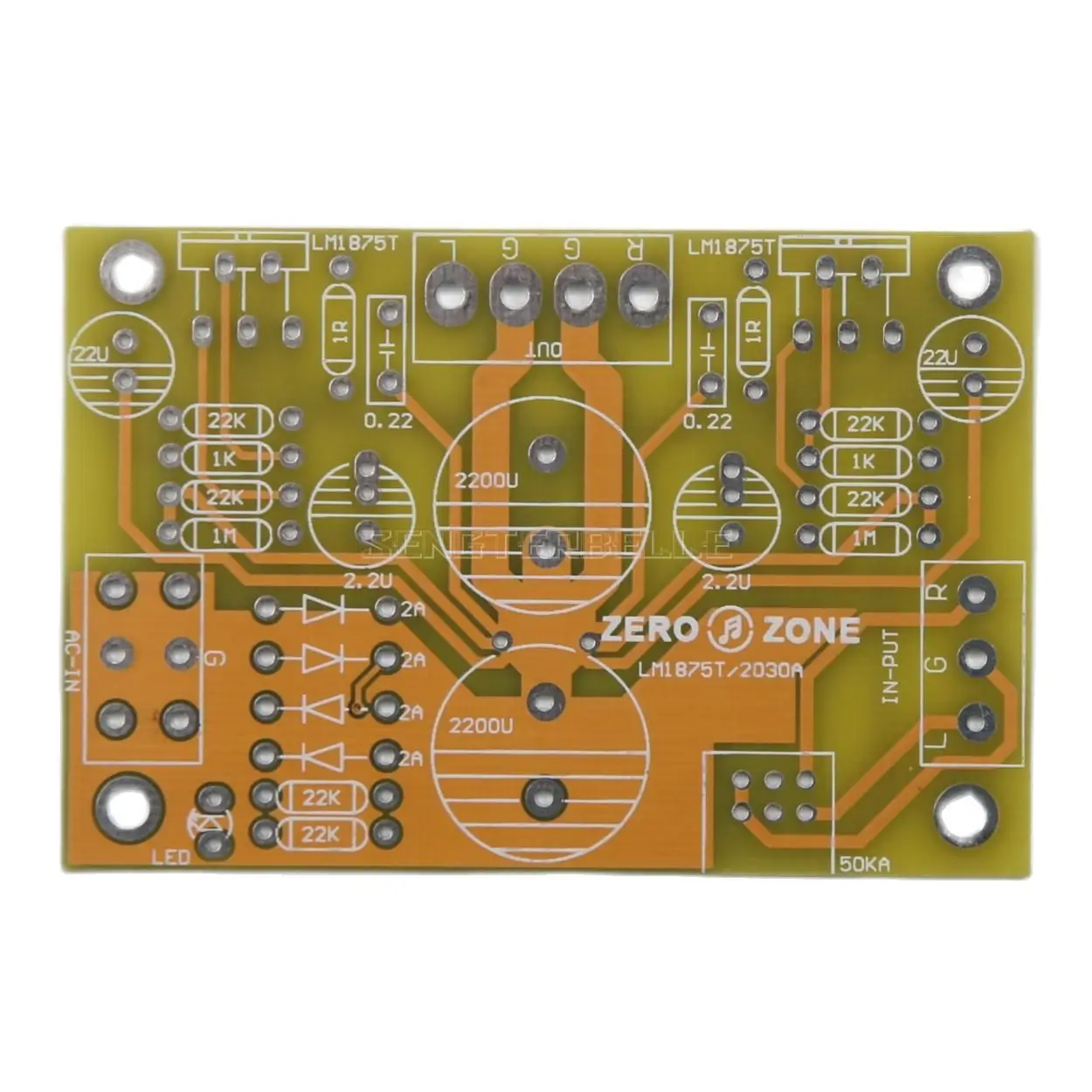 

Двухканальная домашняя Плата усилителя звука LM1875T/TDA2030A PCB