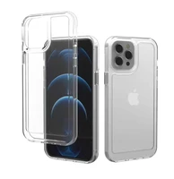 luxury crystal acrylic clear case for iphone 11 12 13 14 pro max mini x xs xsmax xr se 7 8 plus transparent cover hard bumper