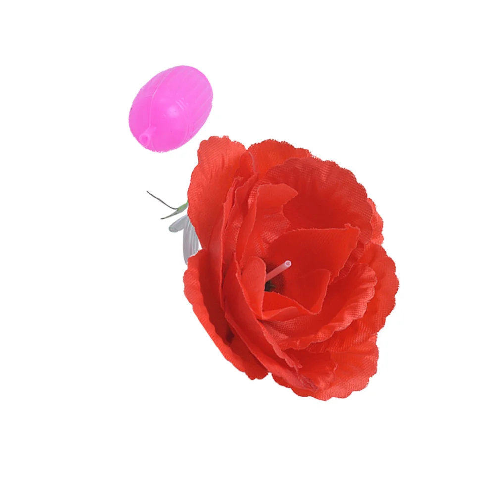 

Toy Simulation Flower Brooch Party Prank Toys Tricky Roses Water Spraying Funny Pins