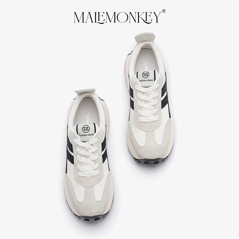 Chunky Sneakers Women Casual Sport Shoes Platform Shoes Non-slip Breathable Ladies New Trendy Trainers Thick Sole Handmade