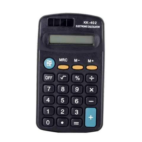 Портативный офисный калькулятор, мини-калькулятор с 8 цифрами, электронный калькулятор, карманный калькулятор