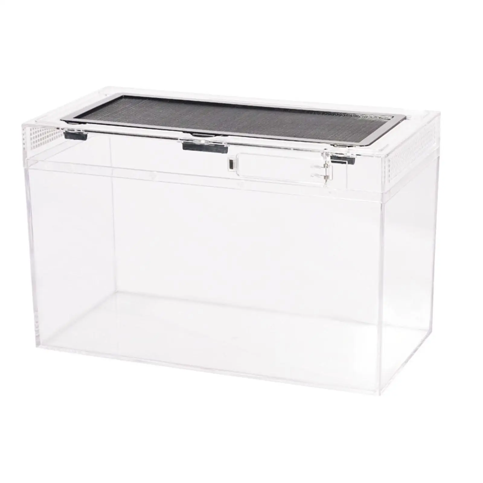 Прозрачная Штабелируемая клетка для рептилий Танк террариума