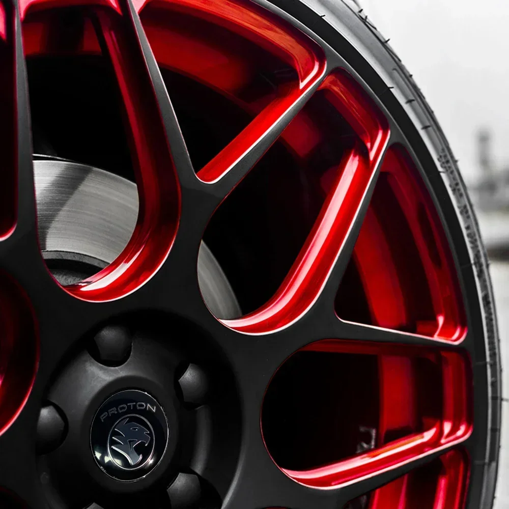4 шт. наклейка на центр колеса автомобиля для Proton Gen-2 R3 Inspira Savvy Persona Sage Waja Wira Exora Elise