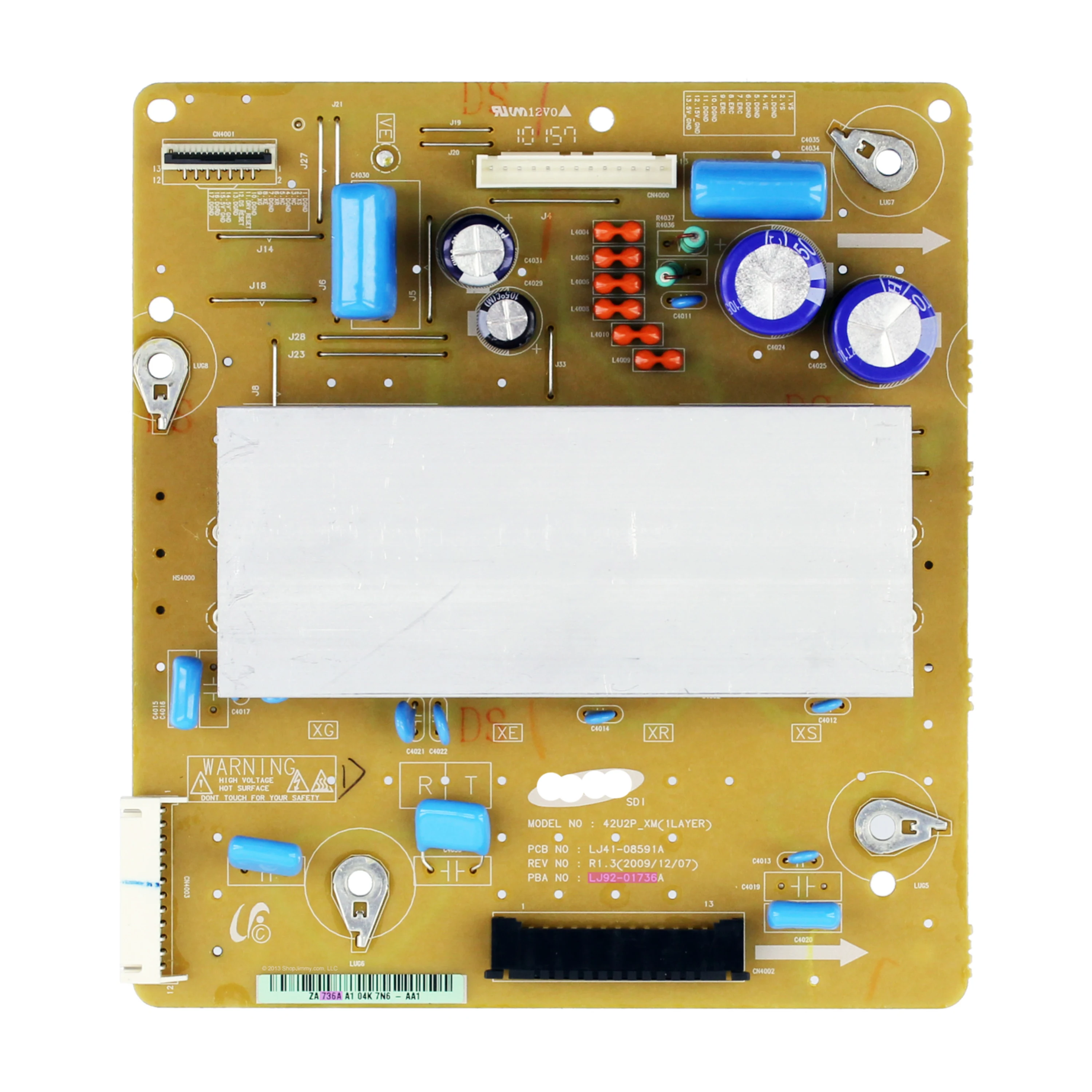 Плазменная ТВ Xsus Board BN96-13067A LJ92-01736A X-Main for PL42C430A1 PN42C430A1 PS42C430A1 PS42C435A1 42PA30RQ Z-Board