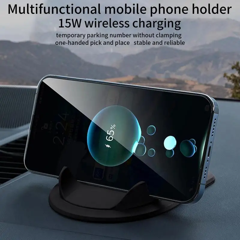 

Автомобильный магнитный держатель для телефона, 15 Вт