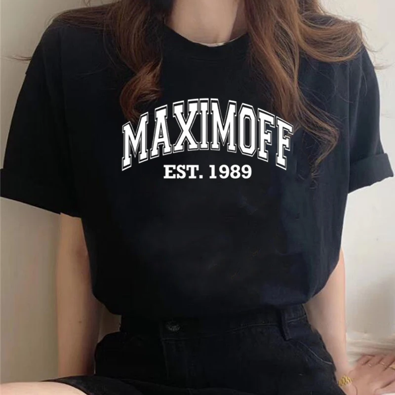 

Wanda Maximoff 1989 vintage tshirts women men Wandavision TV Series letter print woman t-shirt top summer short sleeve t-shirts