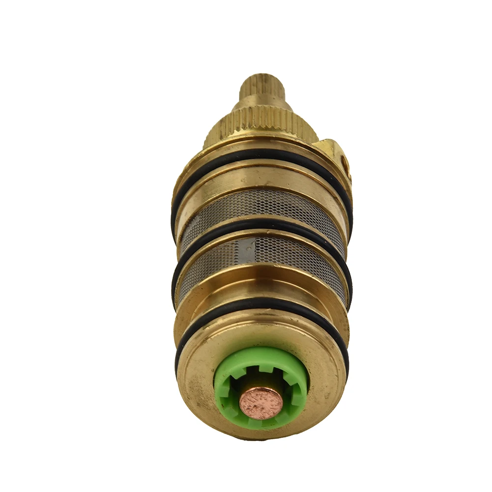 

Brass Replacement Thermostatic Mixing Valve Spool Shower Mixer Valve Solar For Electric Water Heater Repair Kit
