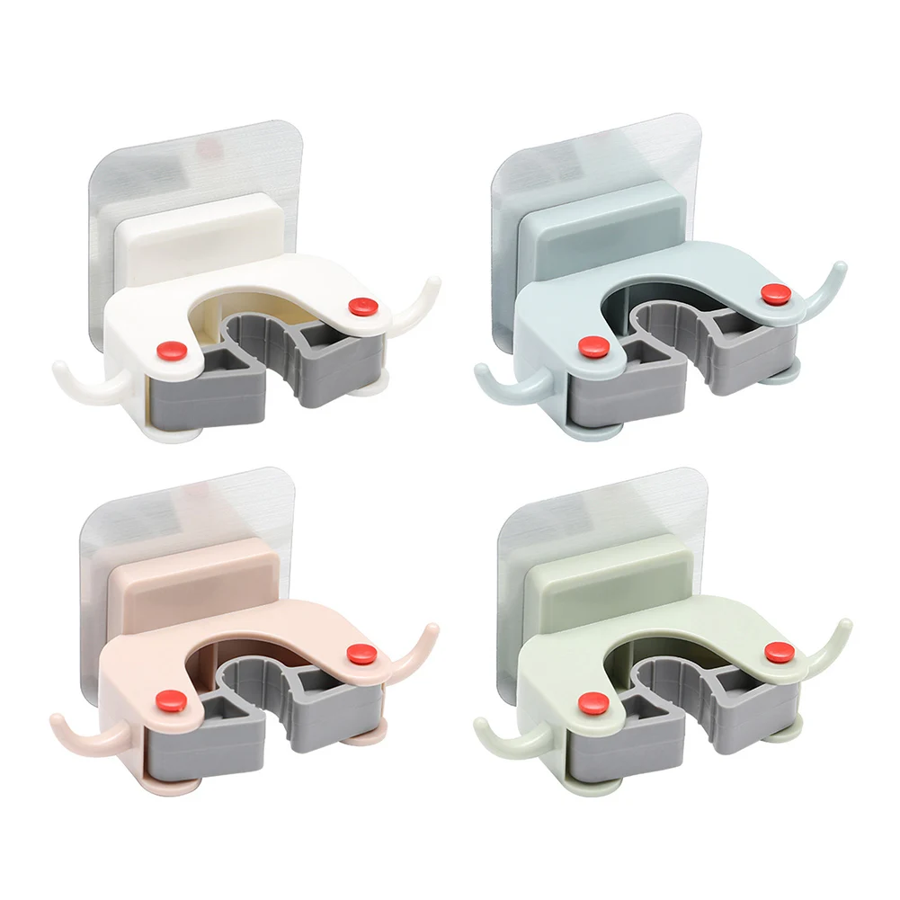 Настенная стойка для швабры в ванную комнату держатель метлы крючок-вешалка