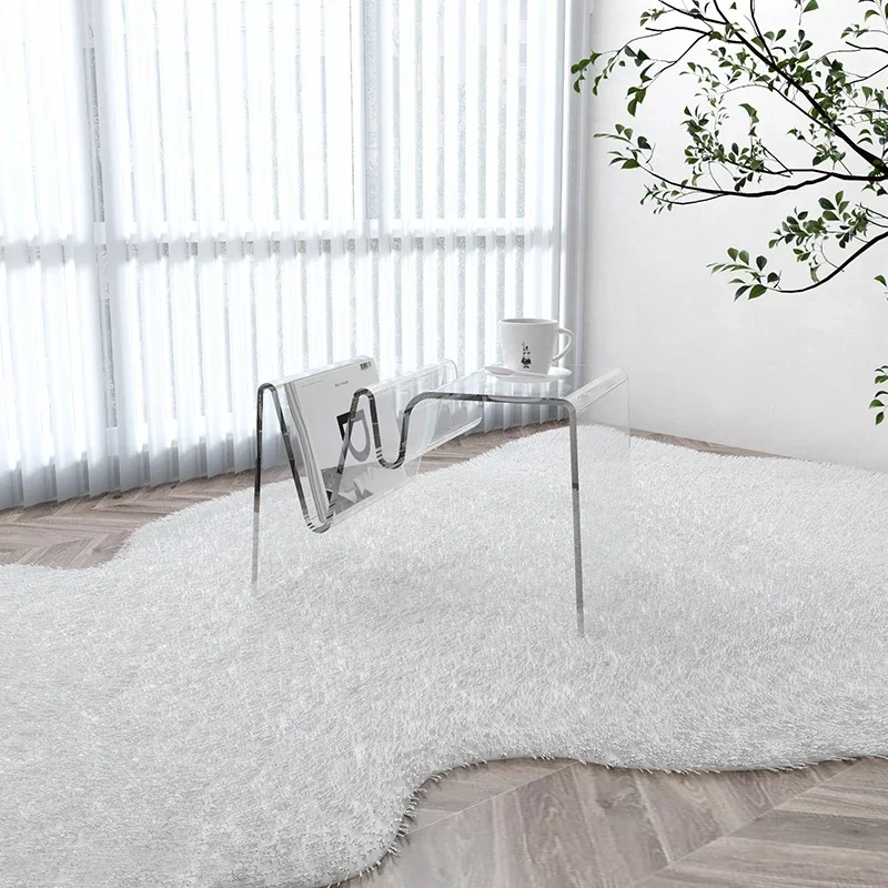 Креативный акриловый диван небольшой боковой журнальный столик мебель для