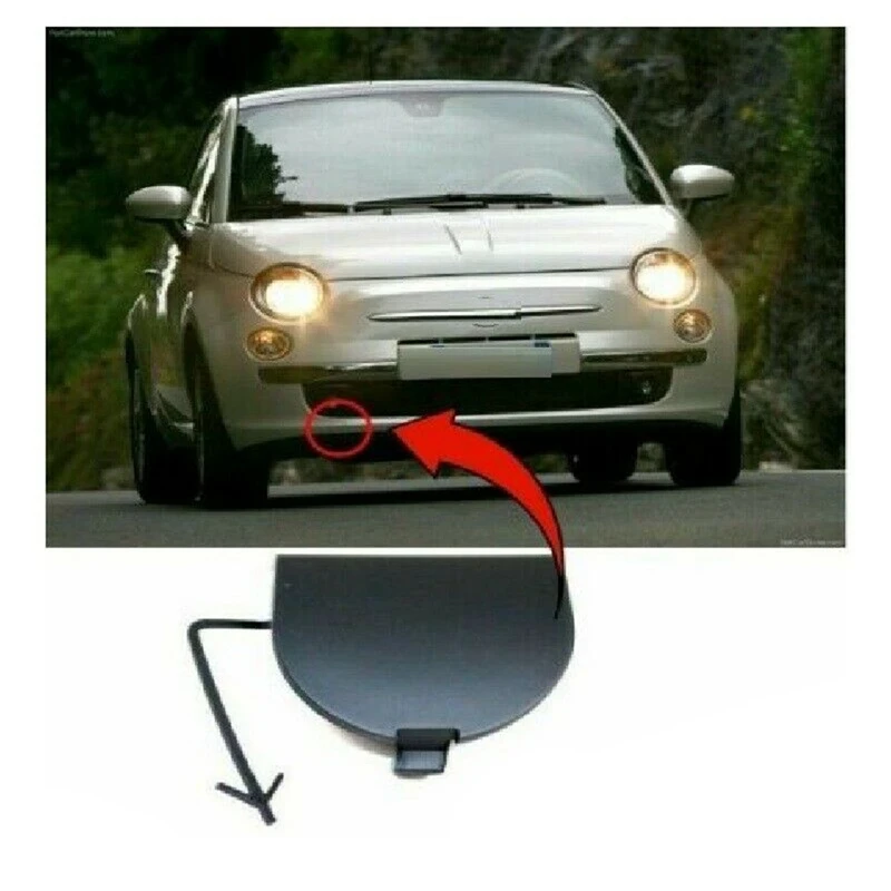 Крышка для автомобильного буксирного окуляра передний бампер крышка