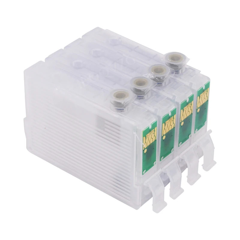 Многоразовые картриджи с чернилами T0711 T0712 T0713 T0714 для EPSON DX7450 DX8400 DX8450 DX9400F D78 D92 D120 S21 SX115 SX200 SX205 (art.: 3920dba3a202f) - 3920dba3a202f