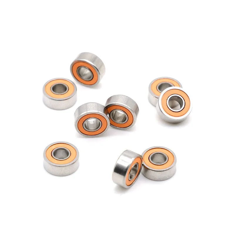 

1Pcs SMR 84 2RS CB ABEC-7 4X8X3 mm Stainless Steel hybrid Si3n4 ceramic ball bearing Without Grease Fast Turning