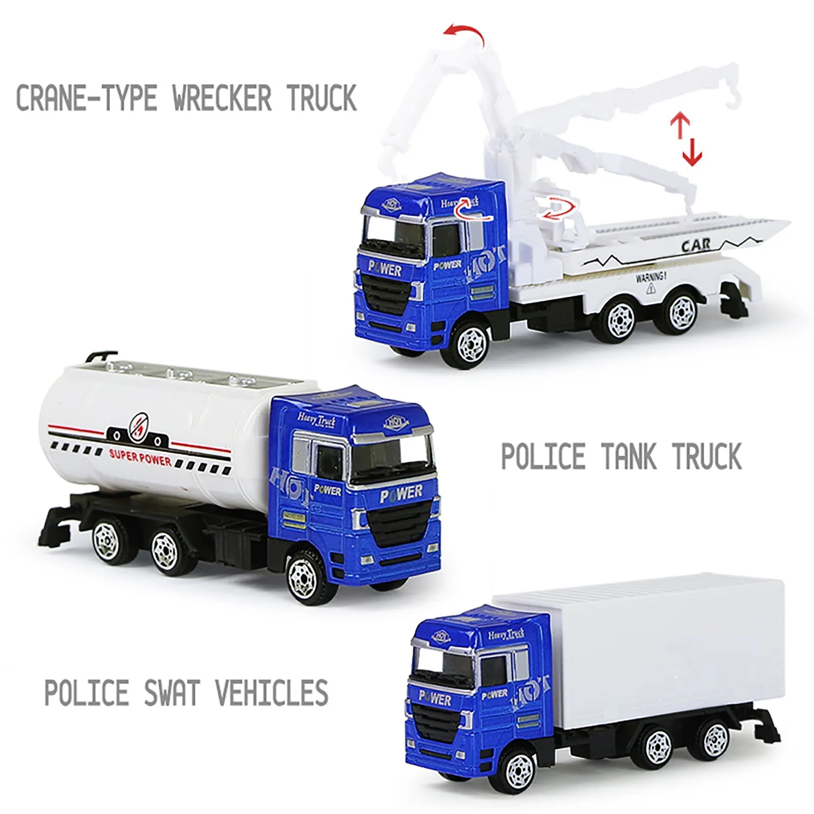 Литье под давлением игрушечный автомобиль подвесные эвакуаторы нефтяные