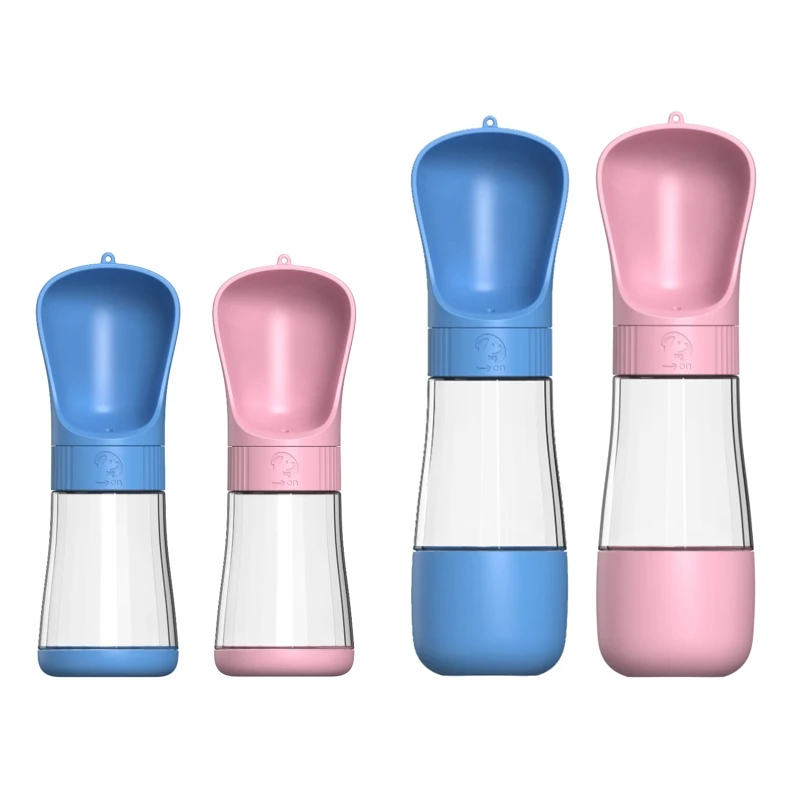 

Бутылка для воды для собак 270F, портативная миска для еды для прогулок, герметичная для щенков