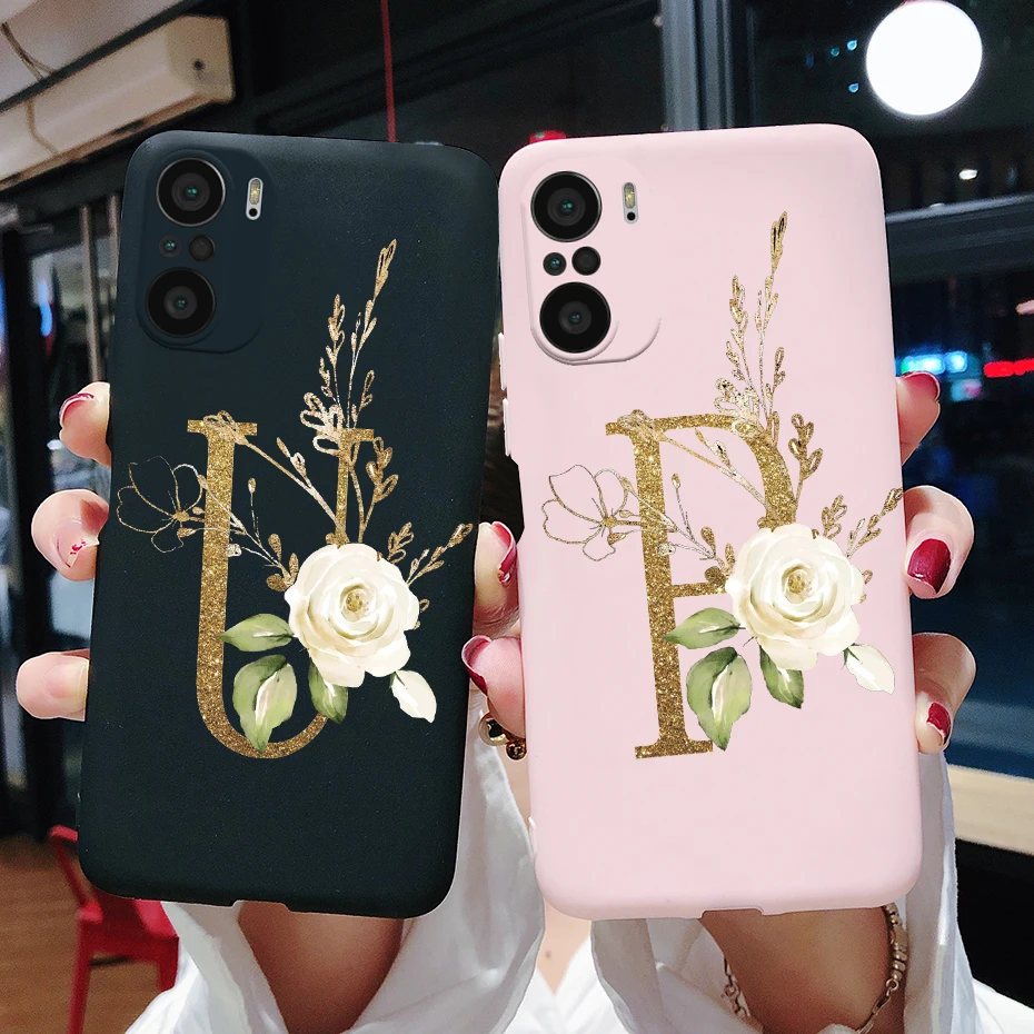 for xiaomi poco f3 case shockproof cute letter phone case soft tpu silicone back cover for xiaomi poco f3 pocof3 f 3 cases 6 67 free global shipping