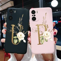 For Xiaomi POCO Case Shockproof Cute Letter Phone Case Soft TPU Silicone Back Cover For Xiaomi POCO POCOF3 Cases 6 67 