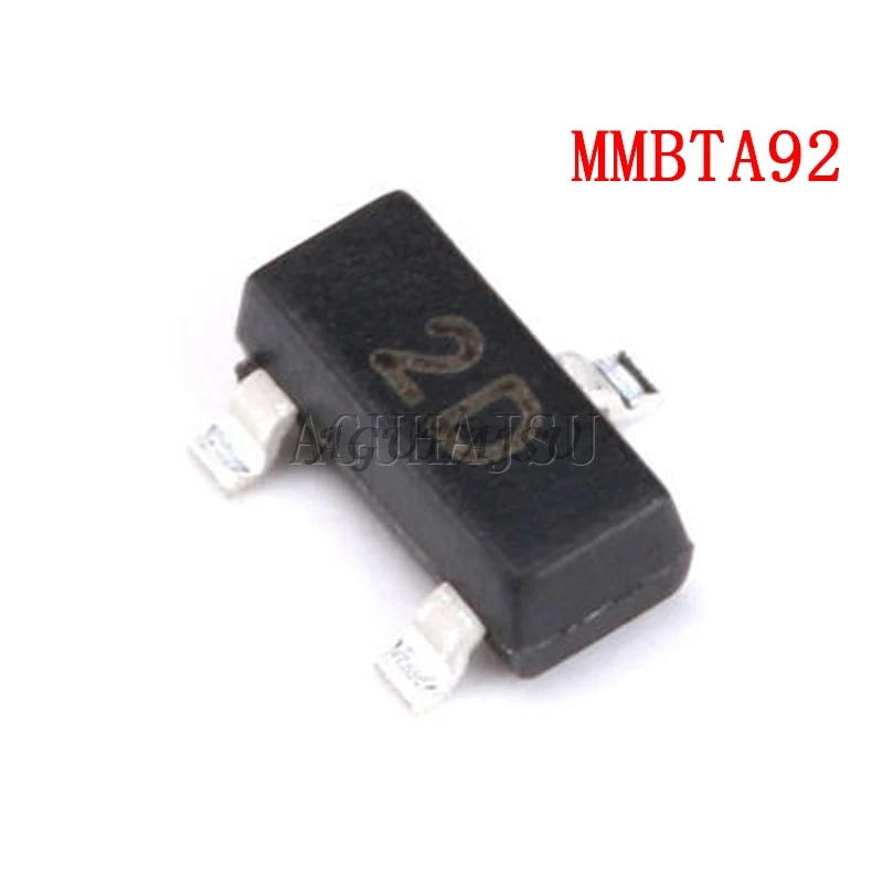 100 шт. MMBTA92 SOT23 MMBTA92LT1G SMD SOT маркировка: 2D A92 SOT-23
