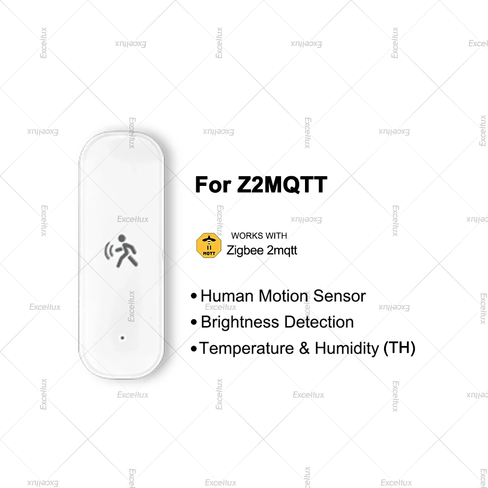 Датчик движения человека Zigbee 10 ГГц для Tuya Smart Life или Zigbee2MQTT