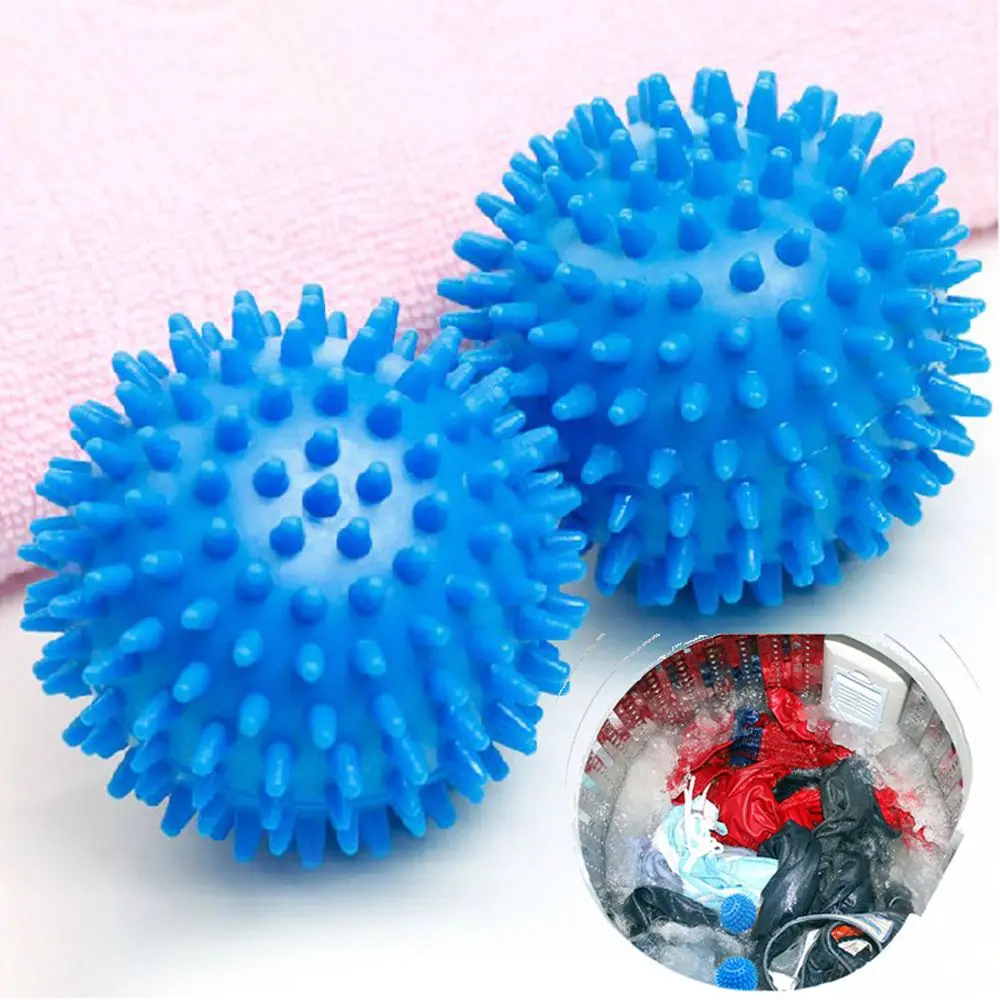 

2pcs/set Reusable Laundry Balls Washing Machine Laundry Dryer Ball Decontamination Trockner Ball Clothes Cleaning Supplies