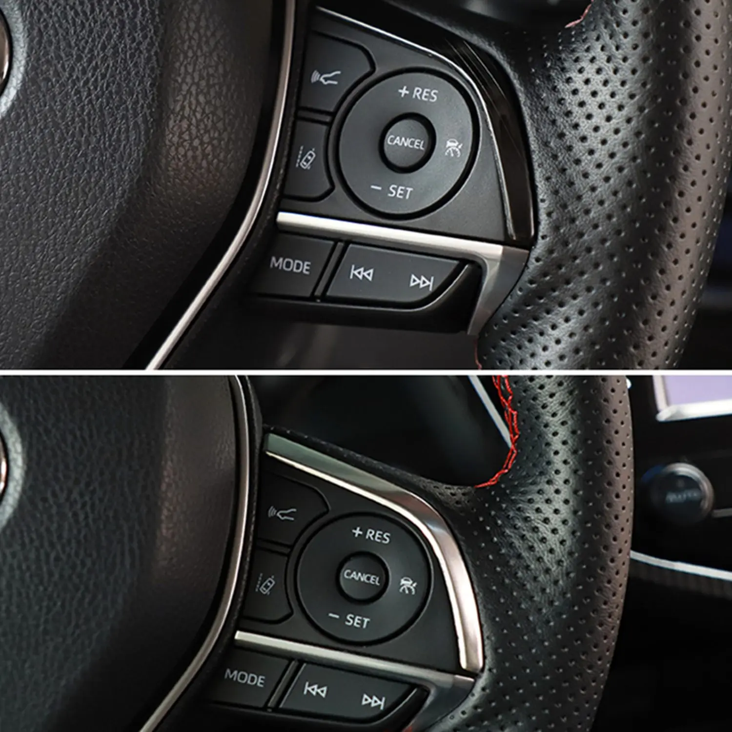 2 шт. автомобильные наклейки для Toyota Camry XV70 2017 2018