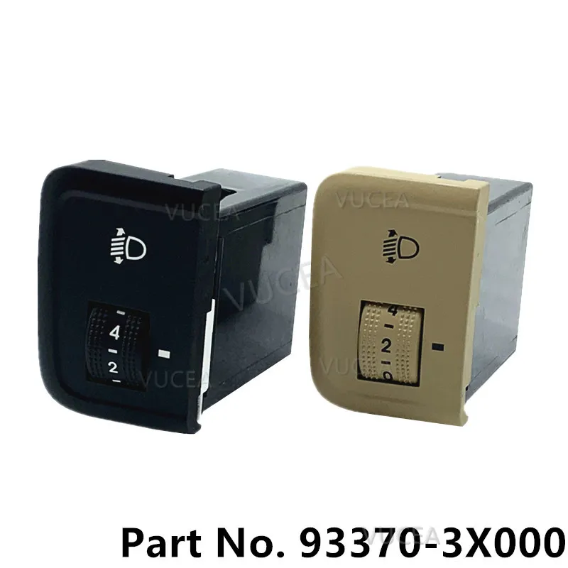 

Genuine Front headlight height adjustment switch knob For Hyundai Elantra MD 933703X000RY 933703X000YDA 933703X000 93370-3X000
